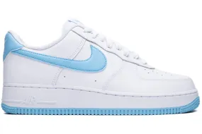 Track Shoes Nike Nike Air Force 1 Low '07 White Aquarius Blue