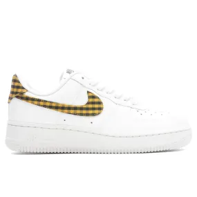Nike Air Force 1 Low Bronzine Gingham Nike Casual Athletic Shoes