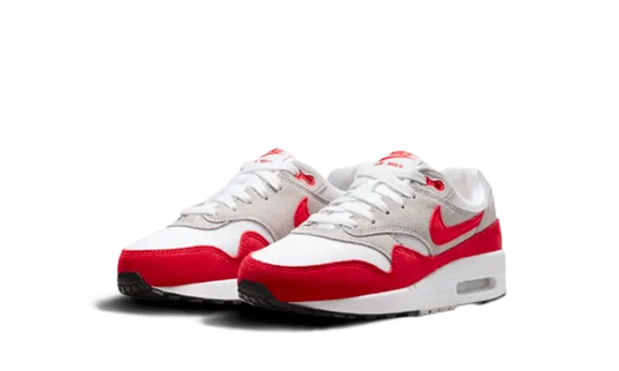 Nike Air Max 1 White University Red Enfant Nike Metcon Gym Shoes