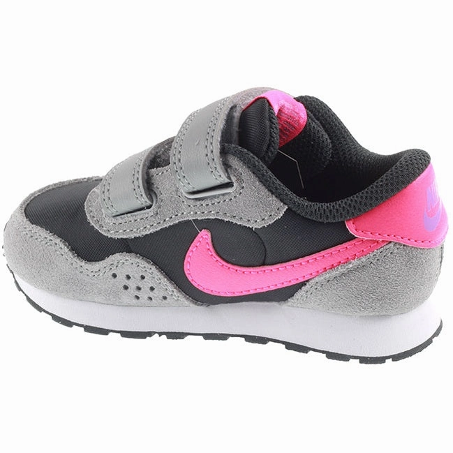 Nike Shoes Infants Valiant Dark Smoke Grey Hyper Pink Spikeless Cross Country Running Shoes