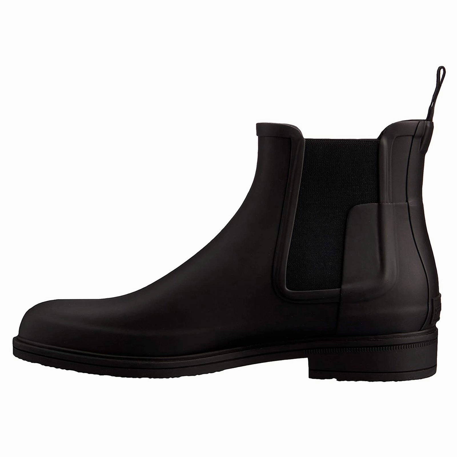 Chelsea Boots Thin Sole Hunter Original Refined Chelsea Rubber Men's Ankle Black Boots