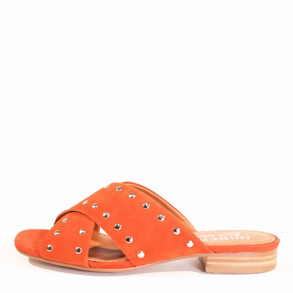 Comfortable Espadrilles Wedges Olympia Suede Mules