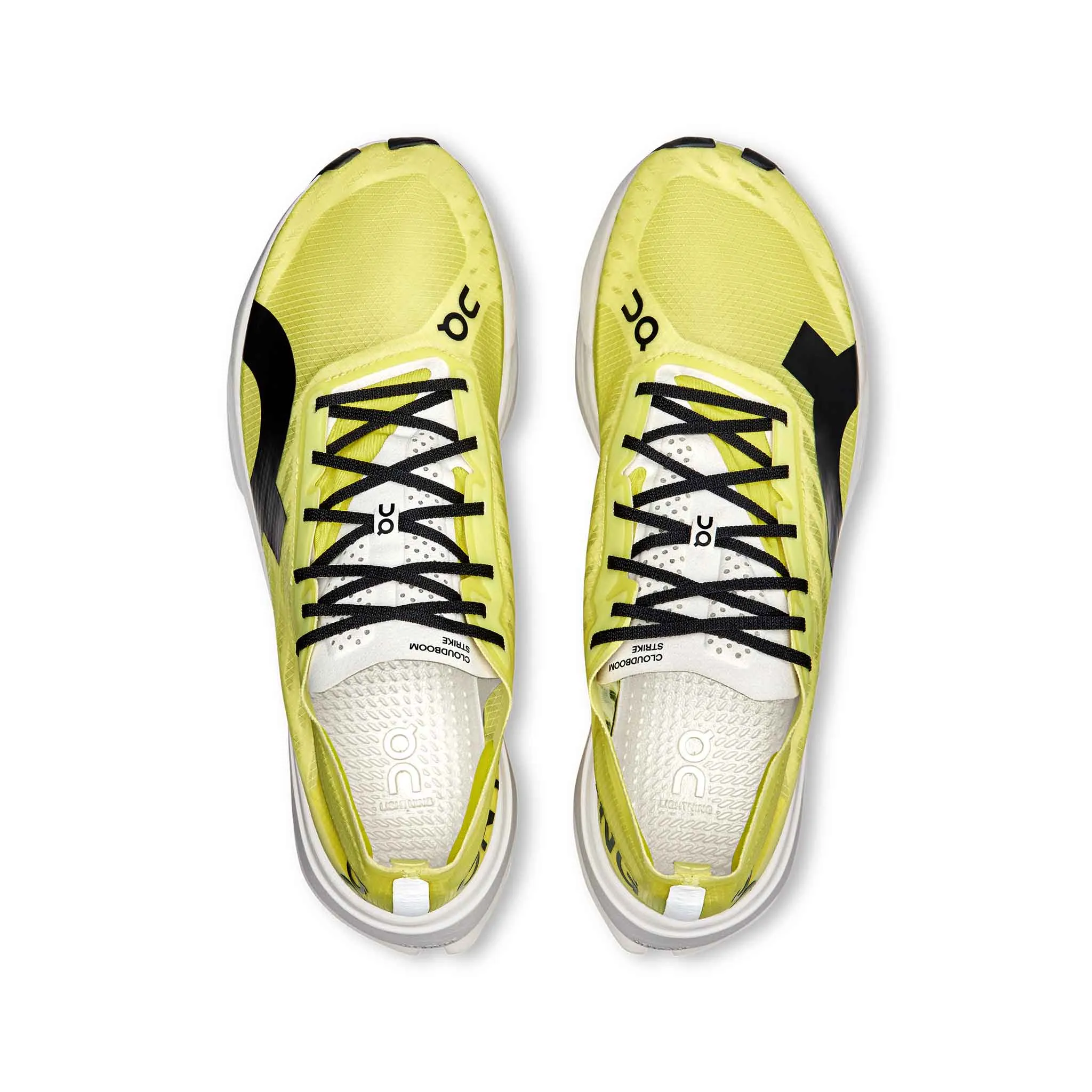 Platform Running Shoes On | Men's Cloudboom Strike Running Shoes - Limelight/Wolf