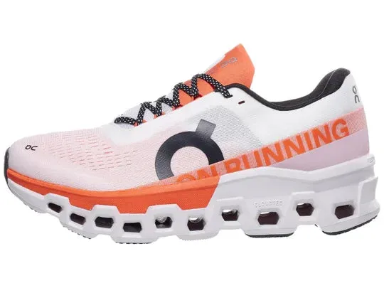 On Running | Cloudmonster 2 | Men's | Undyed/Flame Best Running And Lifting Shoes
