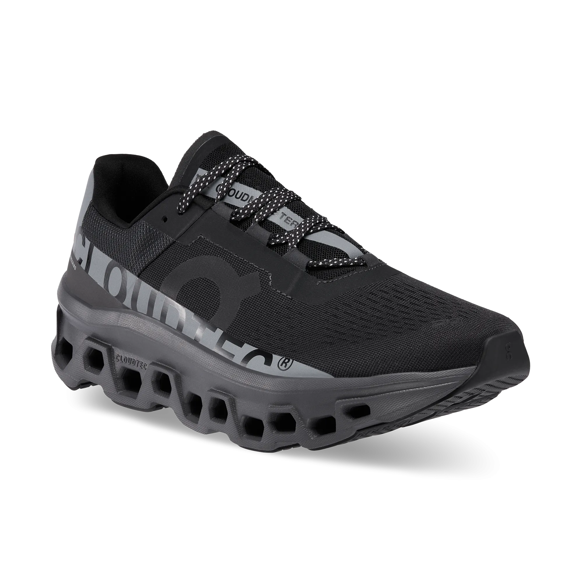 On Running Men's Cloudmonster Lumos Shoes - Black Best Trail Running Shoes Reddit