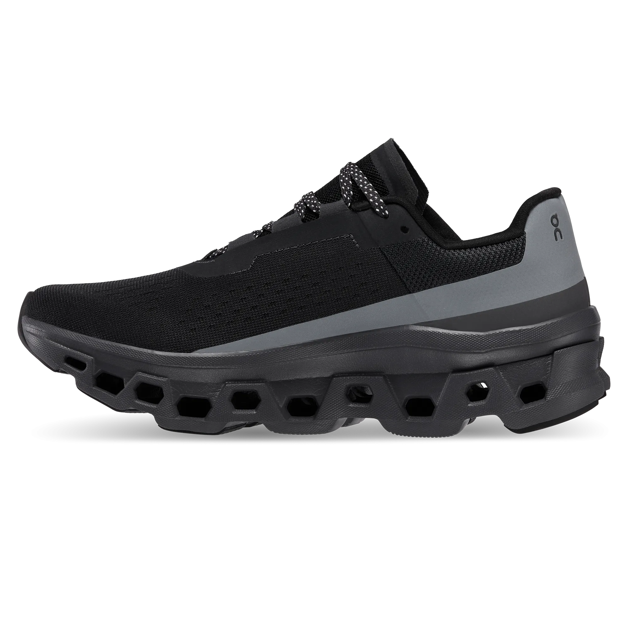 Running Shoes Test On Running Men's Cloudmonster Lumos Shoes - Black
