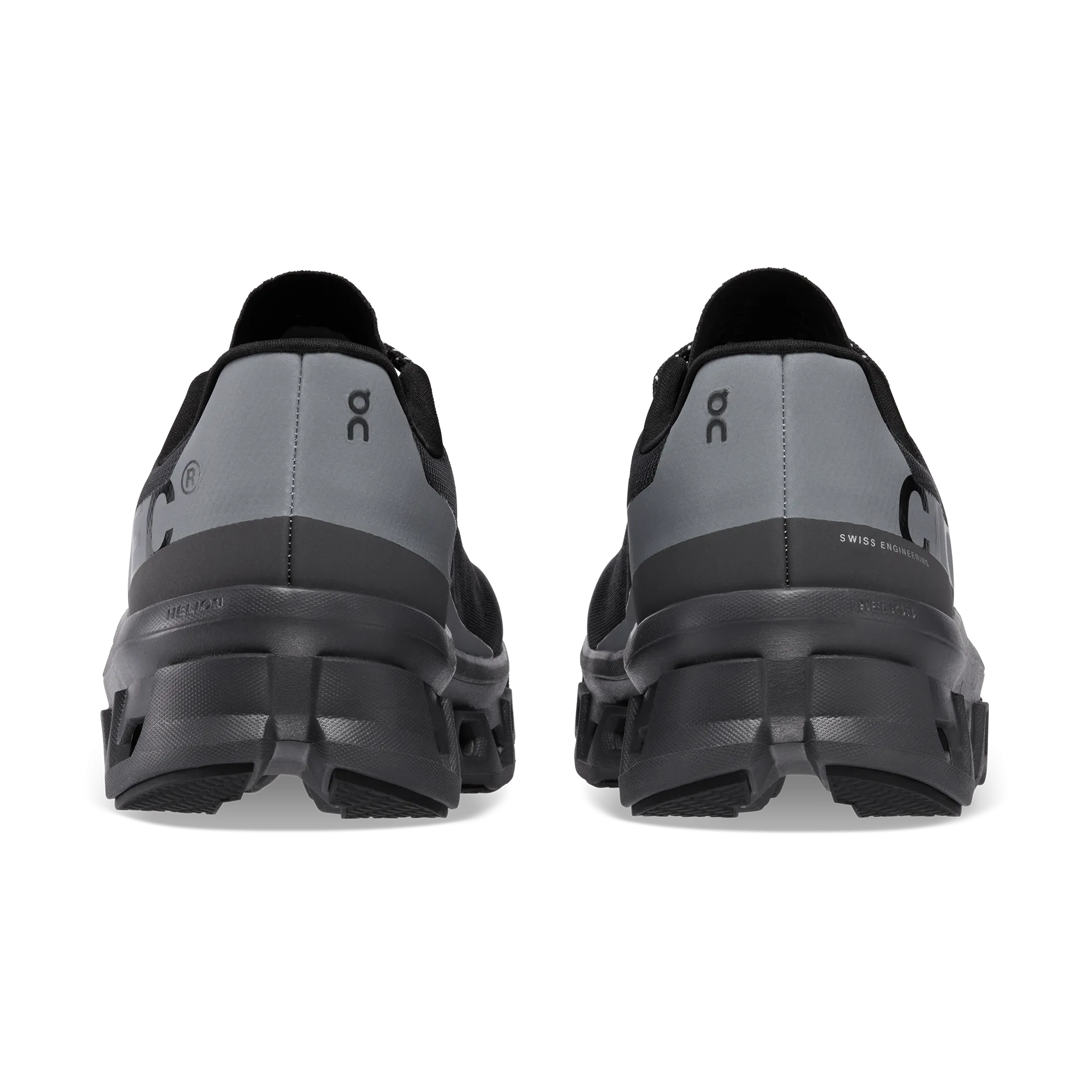 On Running Men's Cloudmonster Lumos Shoes - Black Ultra Marathon Running Shoes