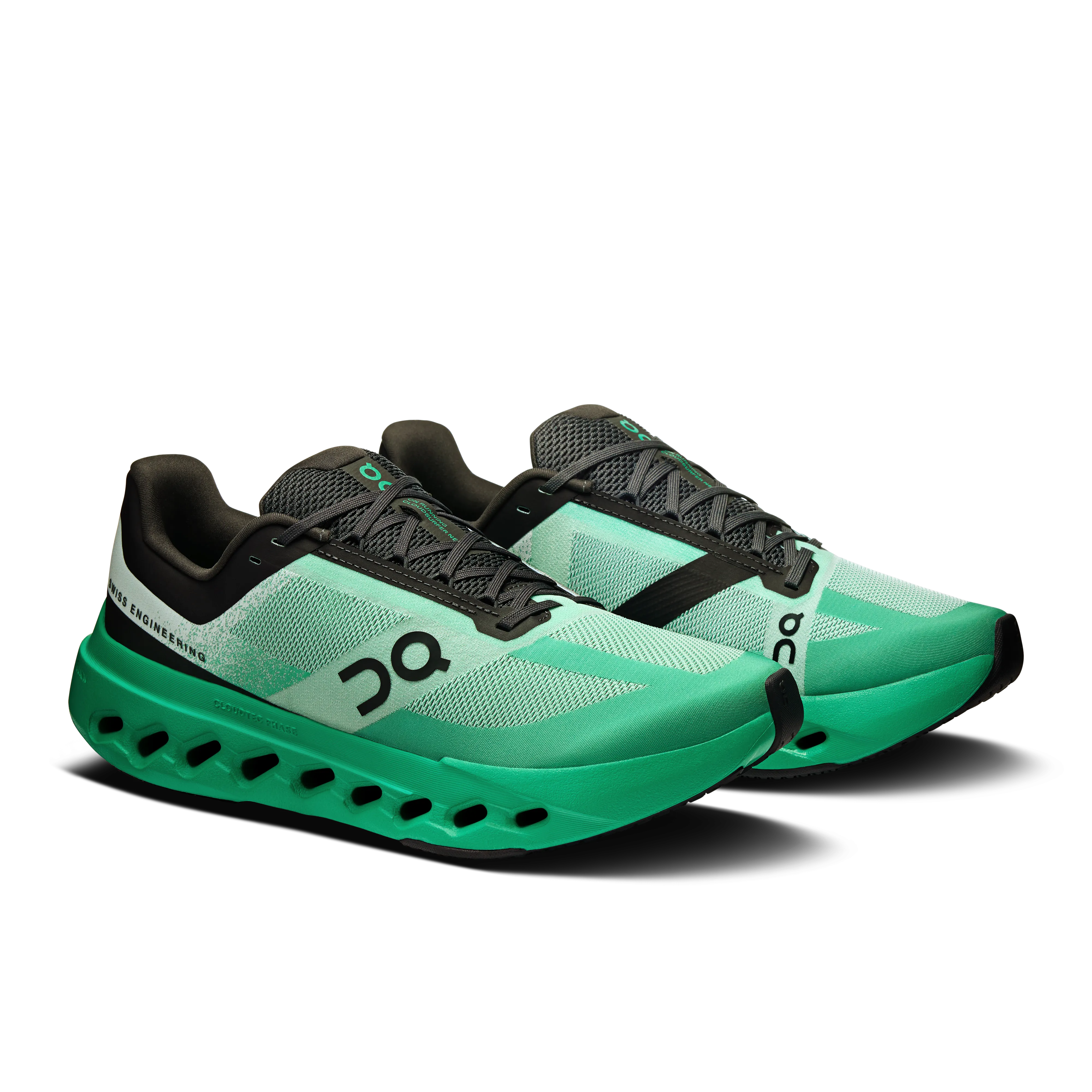 Dicks Running Shoes On Running Men's Cloudsurfer Next Shoes - Mint / Black
