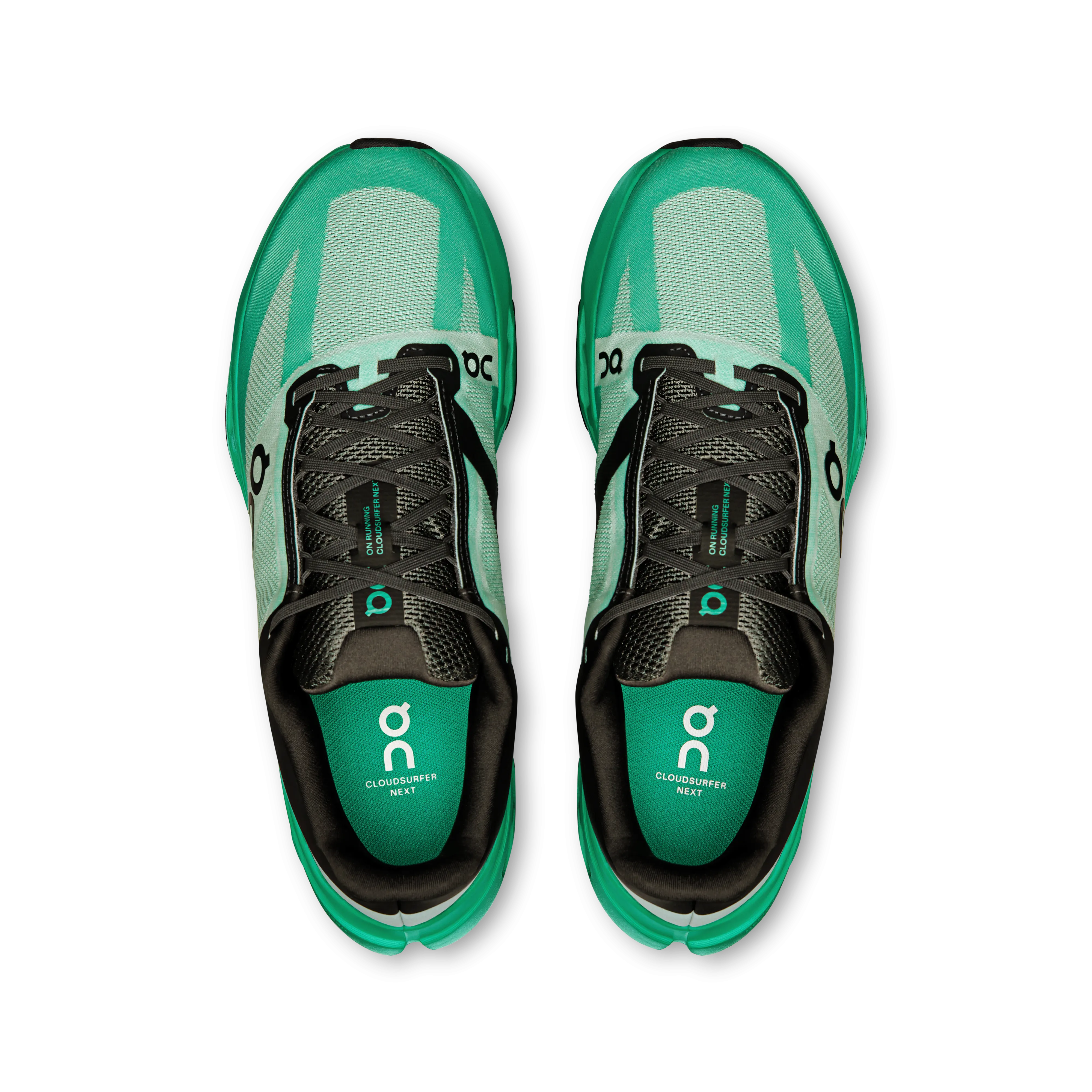 Drop In Running Shoes On Running Men's Cloudsurfer Next Shoes - Mint / Black