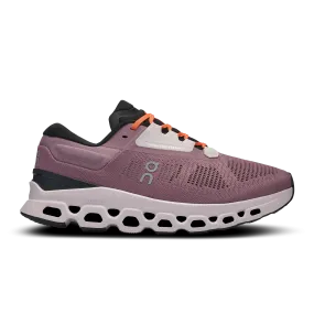 On Running Women's Cloudstratus 3 Shoes - Quartz / Lily Performance Running Shoes