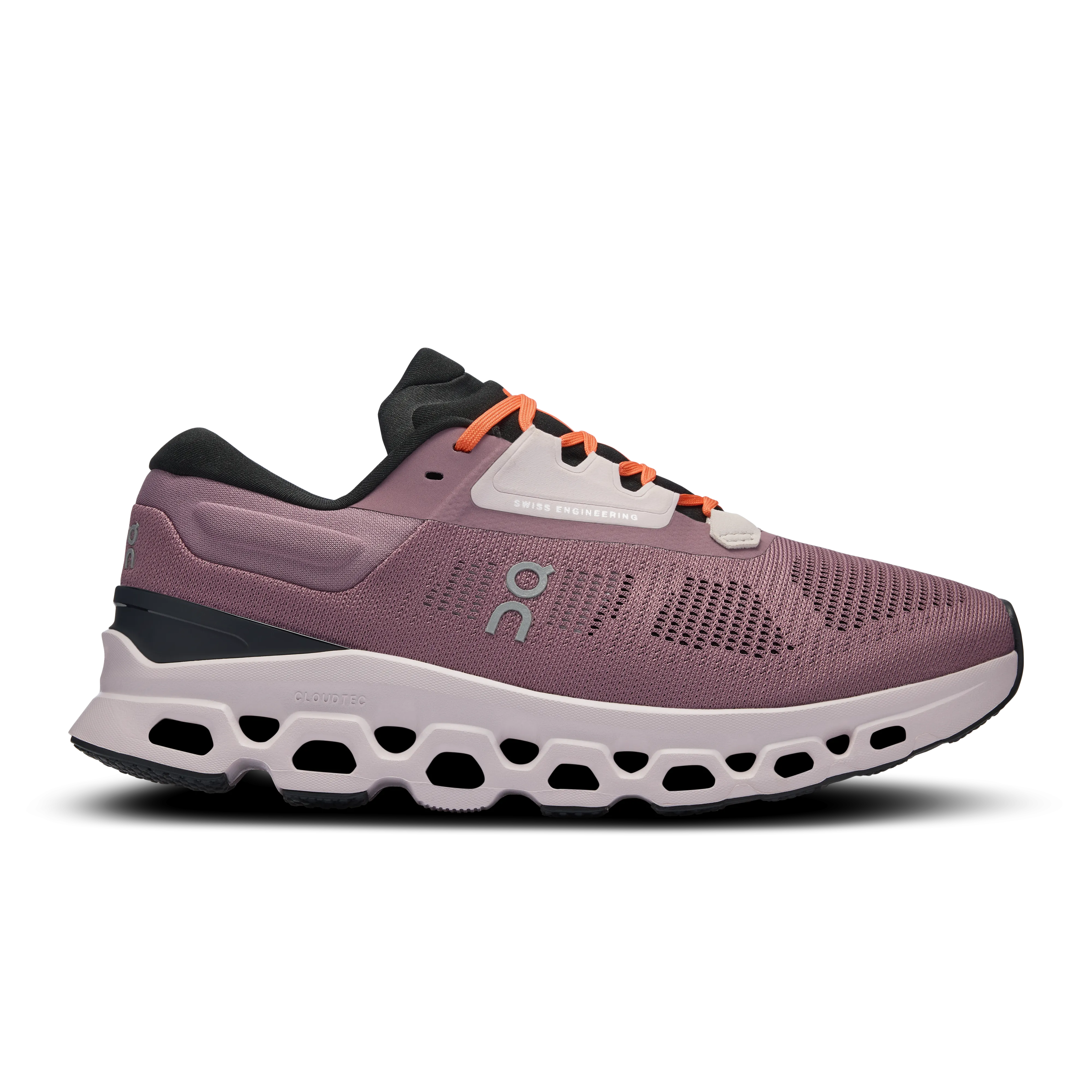 On Running Women's Cloudstratus 3 Shoes - Quartz / Lily Best Running Shoes For Working Out