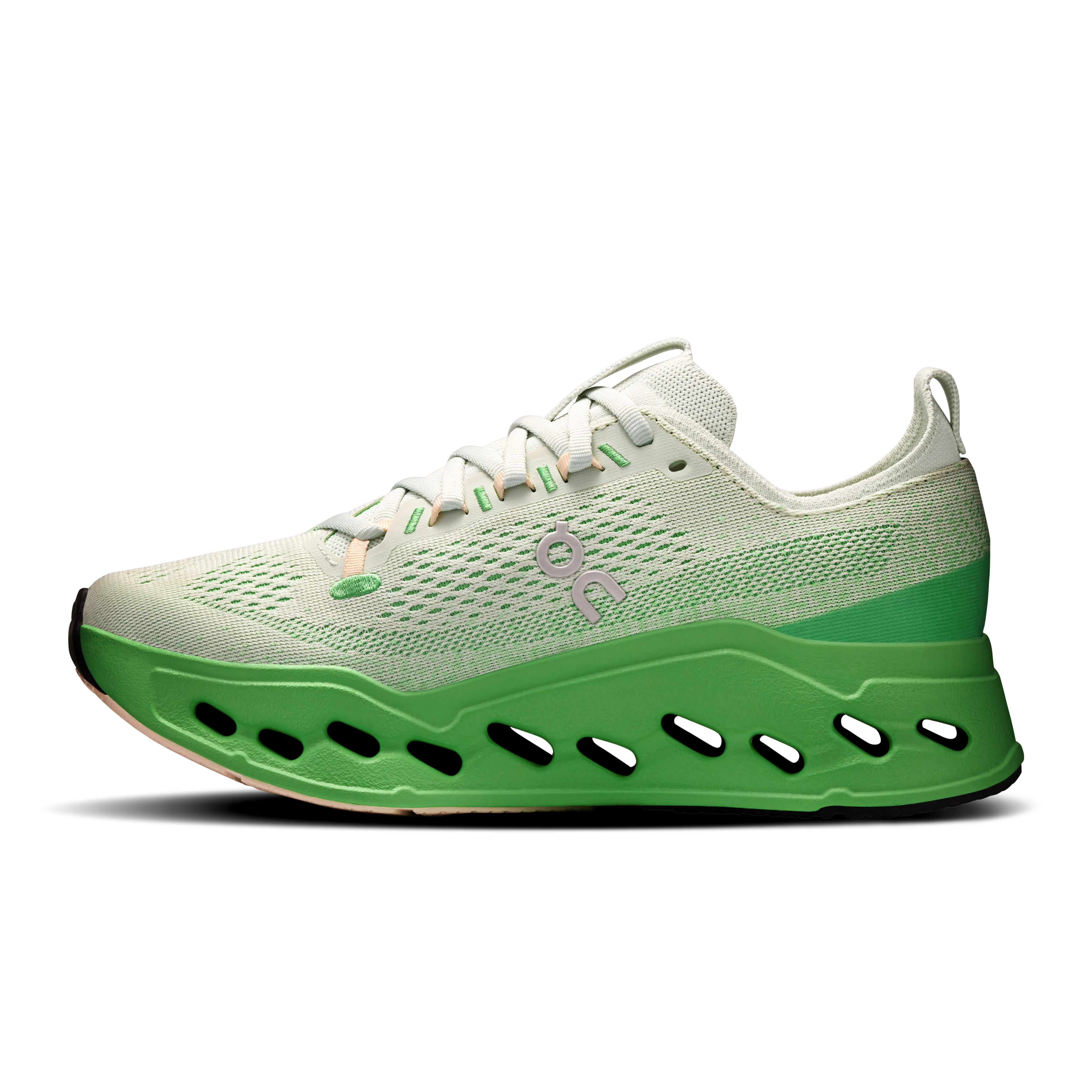 On Running Women's Cloudsurfer Max Shoes - Mineral / Honeydew Walking/running Shoes