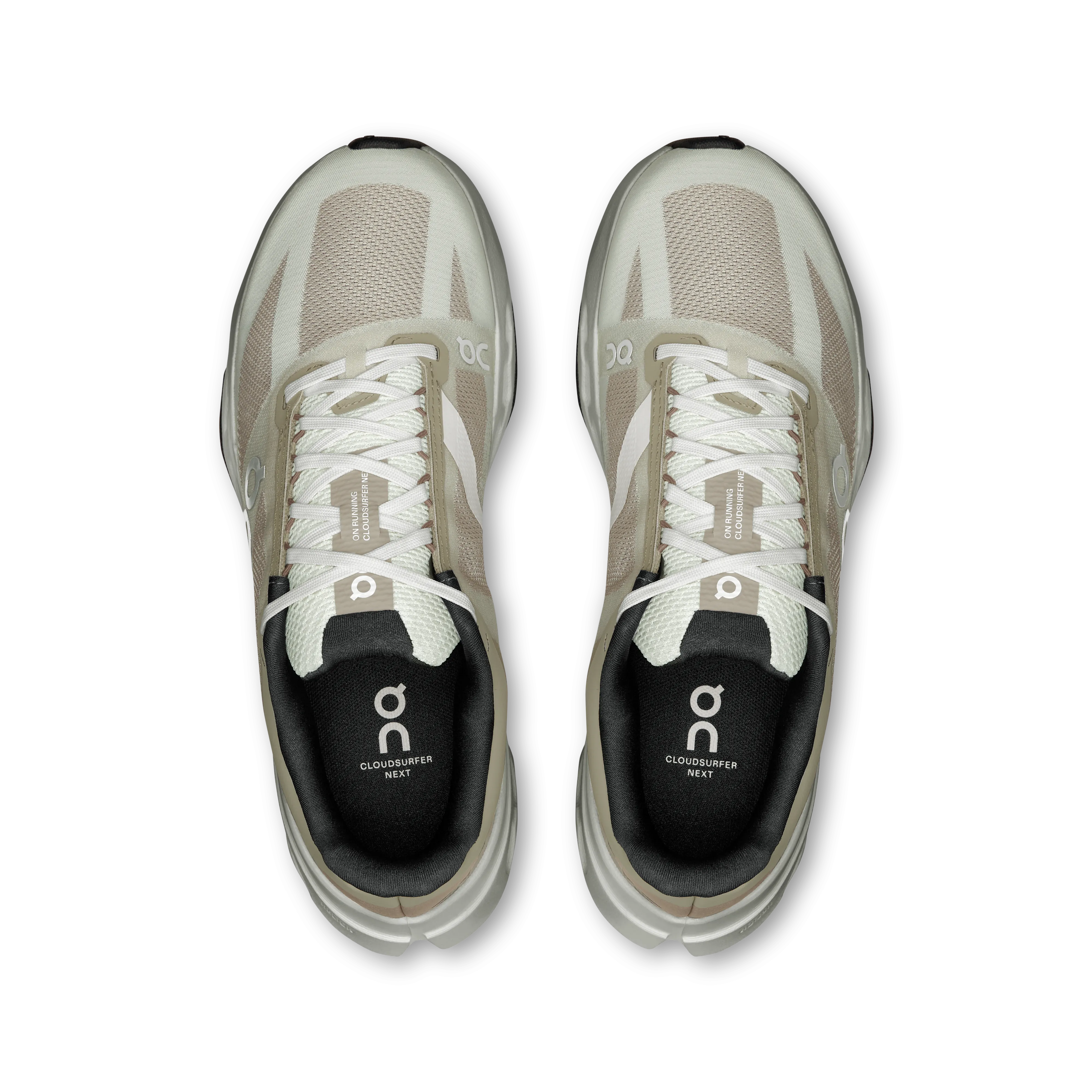 Best Winter Running Shoes On Running Women's Cloudsurfer Next Shoes - Fog / Ivory