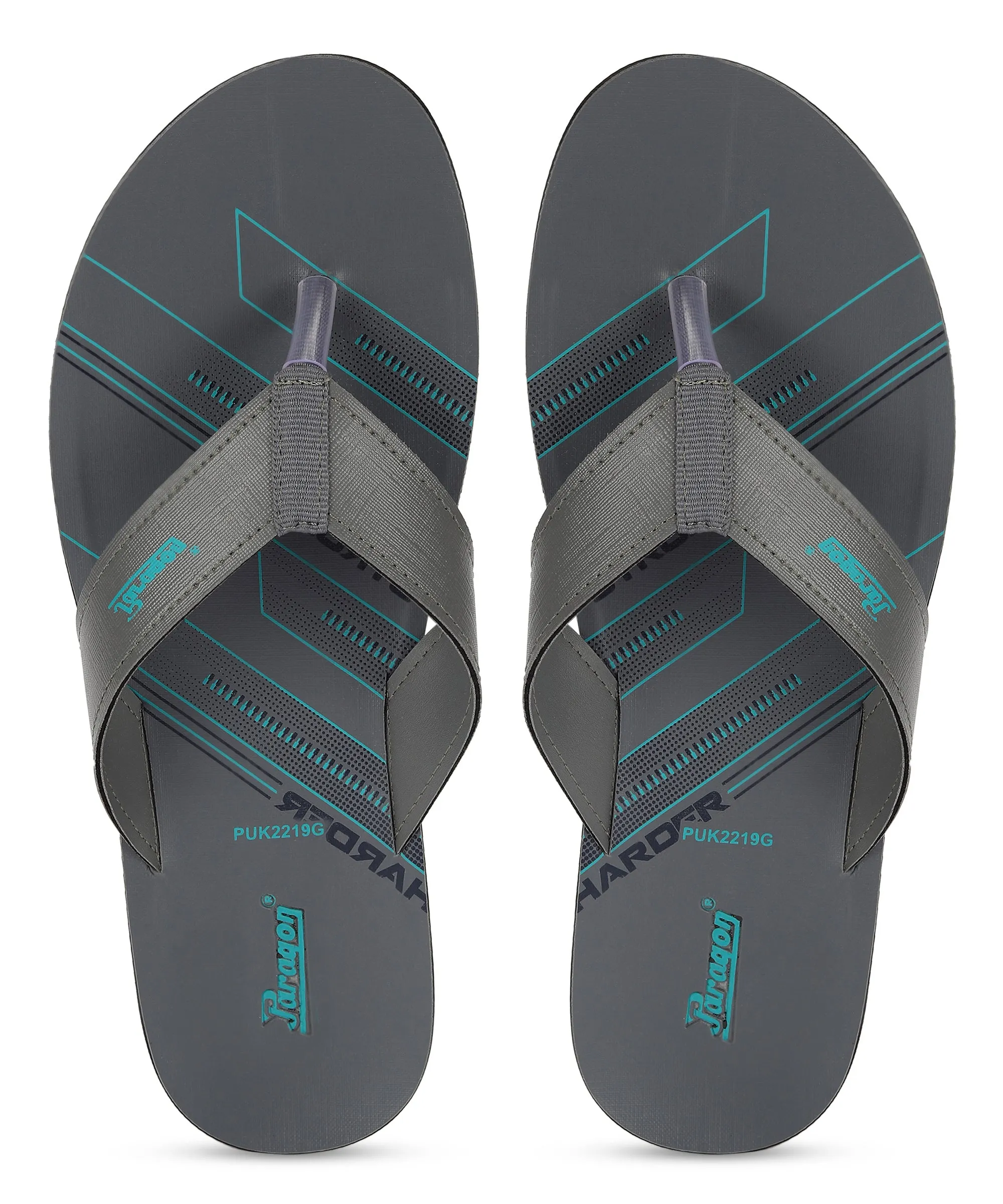 Pr Soles Flip Flops Paragon  PUK2219G Men Stylish Lightweight Flipflops | Casual & Comfortable Daily-wear Slippers for Indoor & Outdoor | For Everyday Use
