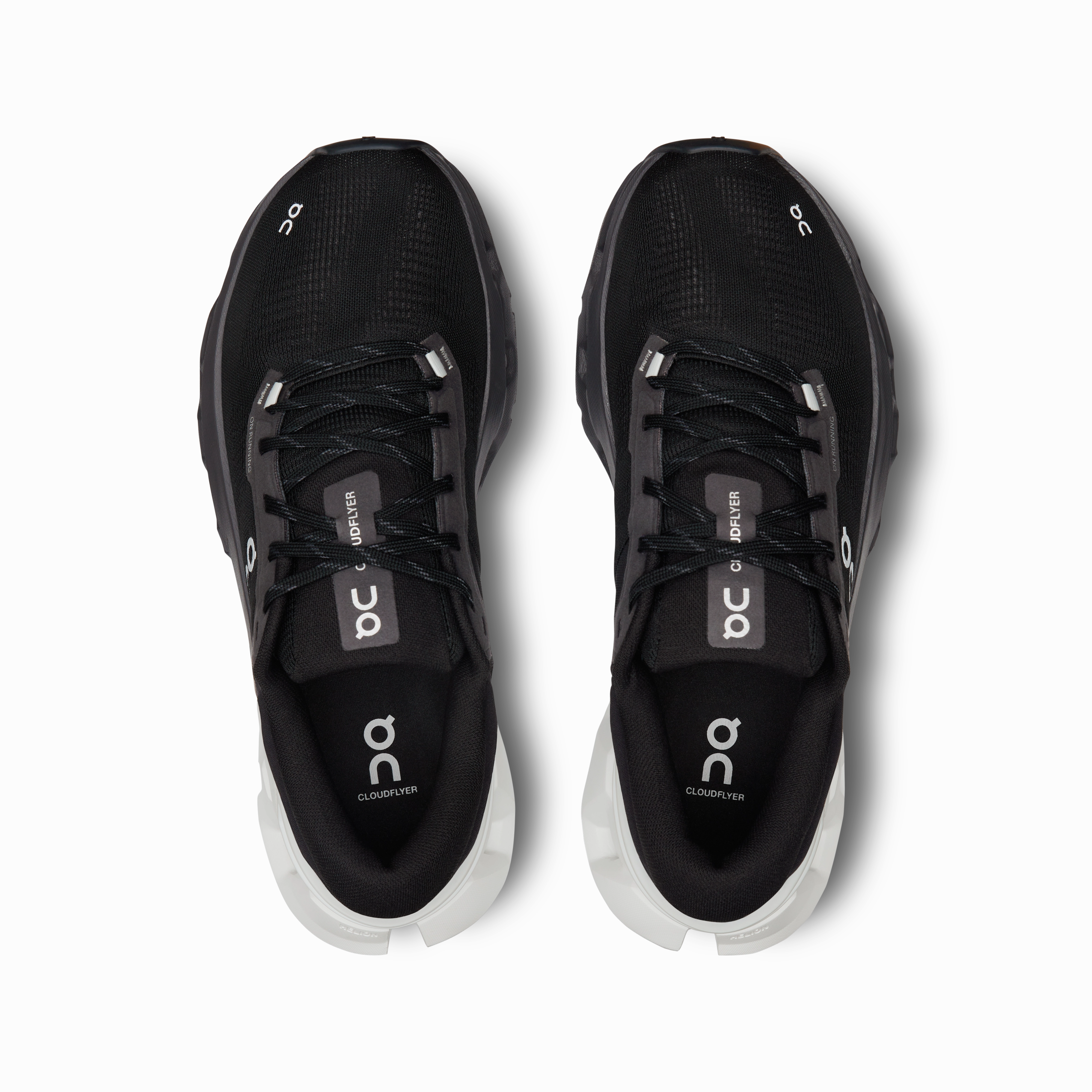 On Running Men's Cloudflyer 5 Shoes - Black / White Best Shoes For Running