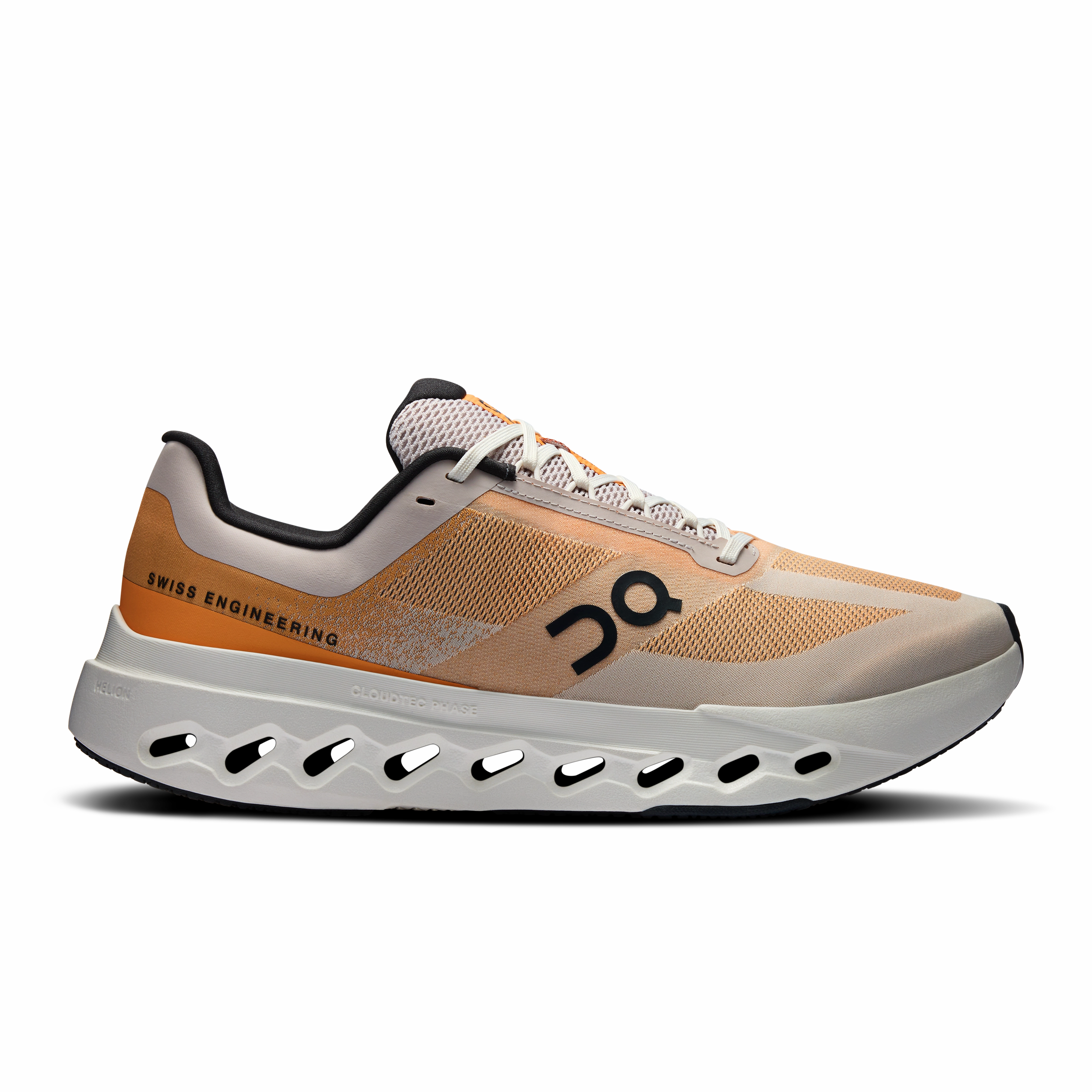 Shoes And Running On Running Men's Cloudsurfer Next Shoes - Tangerine / Ivory