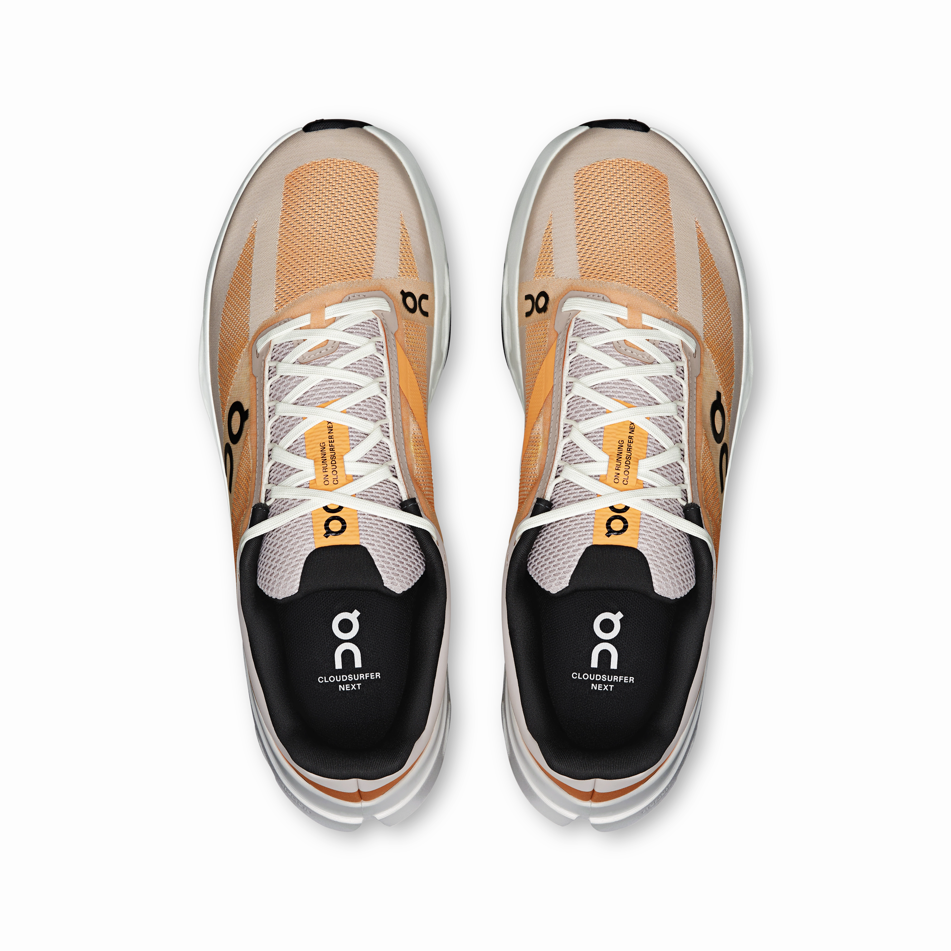 On Running Men's Cloudsurfer Next Shoes - Tangerine / Ivory Running Shoes Store