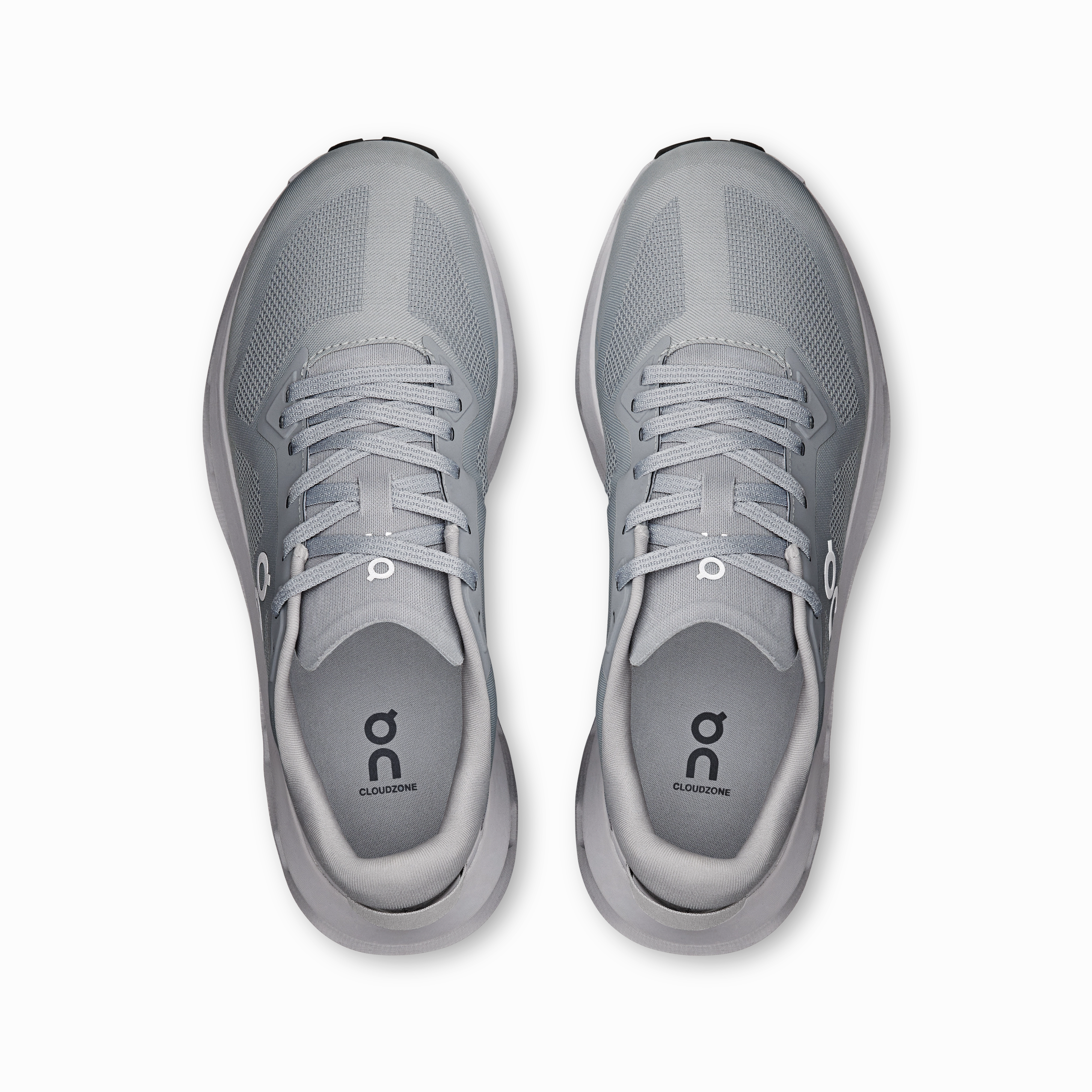 On Running Women's Cloudzone Shoes - Alloy / Rock Running Shoes Emoji