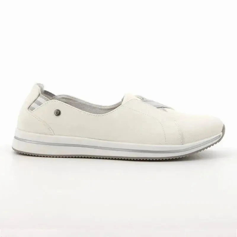 Size 14 Brogues Pierre Cardin Josephine El Slip On - White