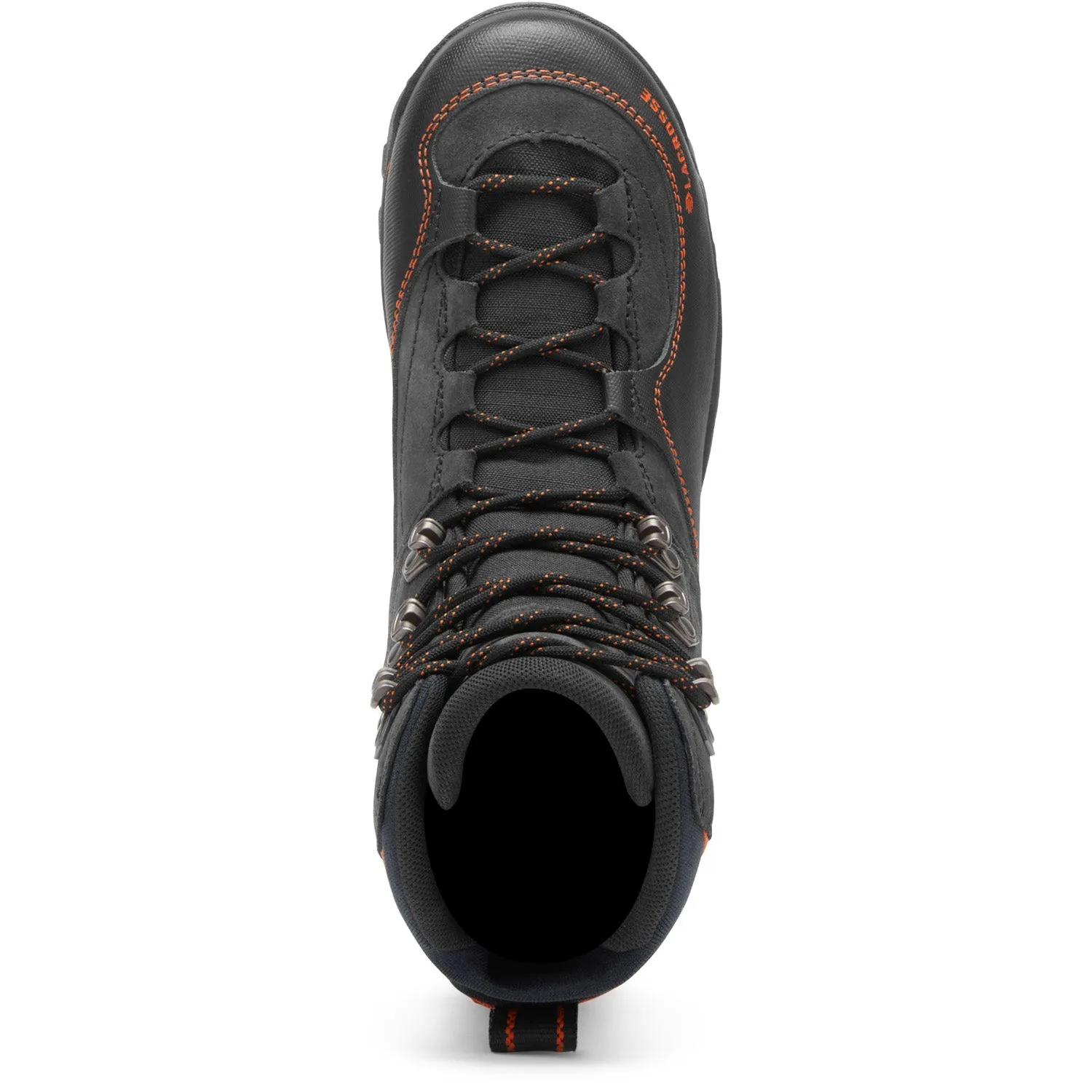 Nasty Gal Boots Lacrosse Mens Ursa ES GTX Black/Orange Suede Hunting Boots