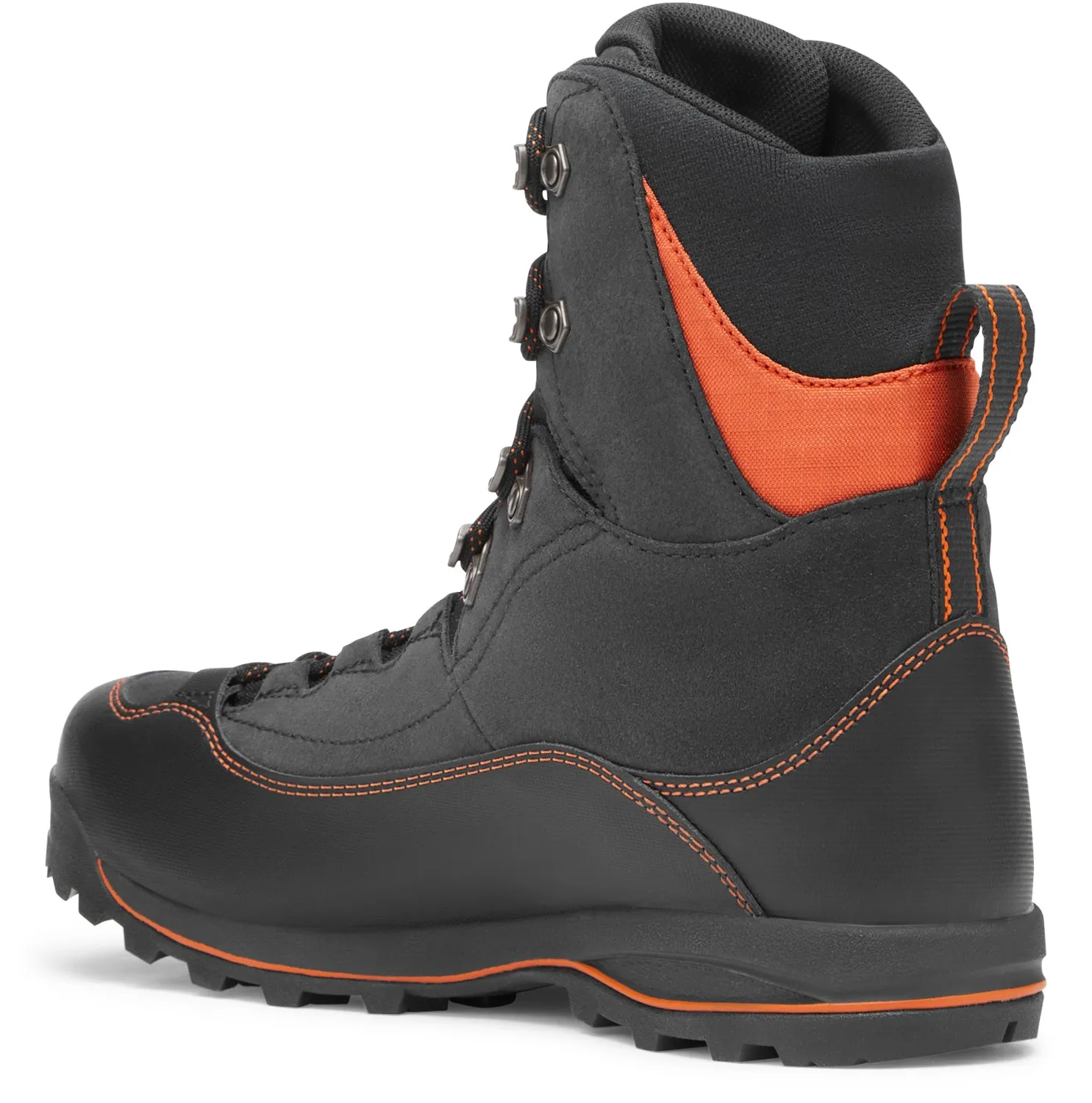 Dress Brown Boots 2024 Lacrosse Mens Ursa ES GTX Black/Orange Suede Hunting Boots