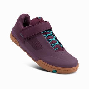 Naboso Trail Stamp Speed Lace Flat Shoes - Purple/Gum