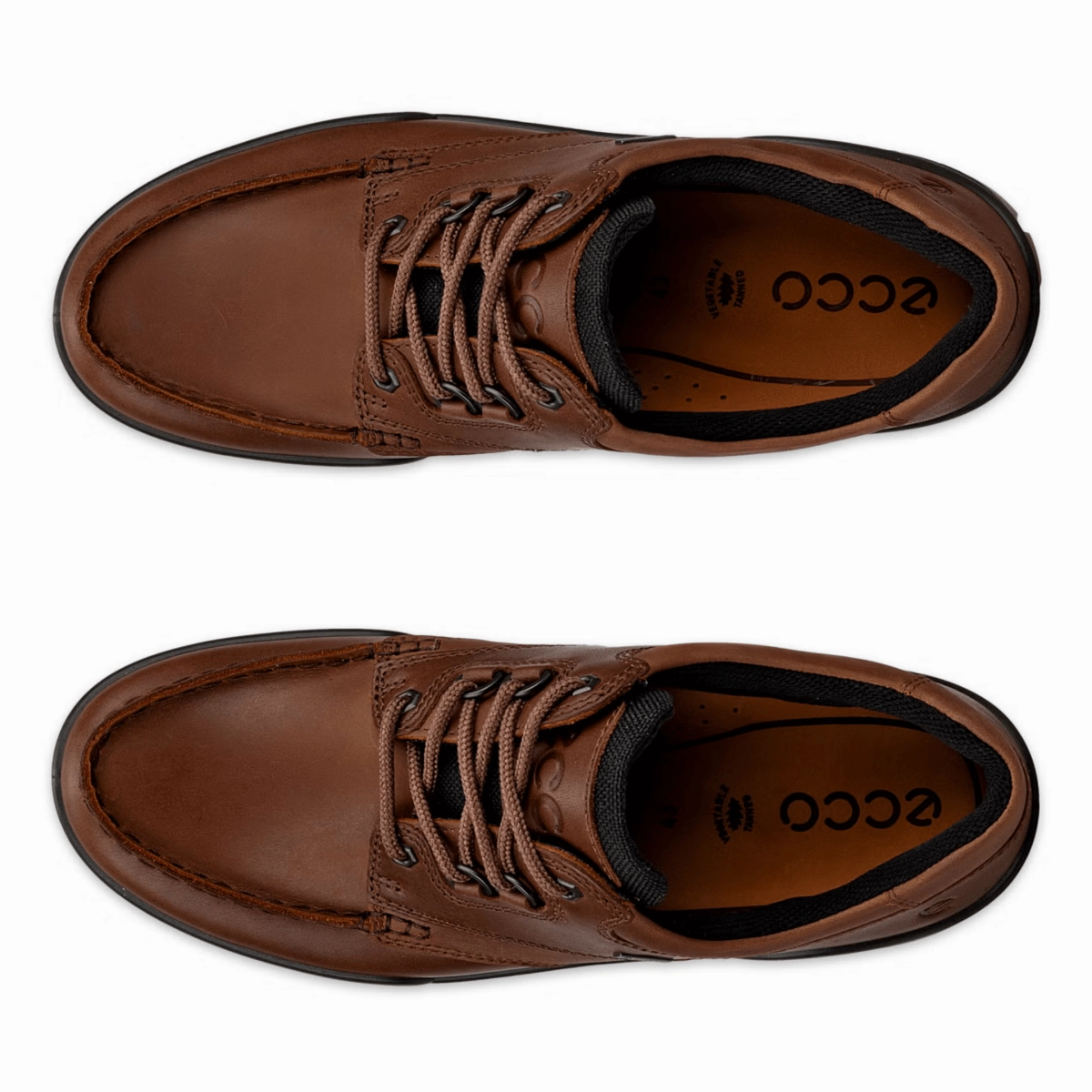 Ecco Men's Track 25 Low Gore-Tex Bison Nubuck Miles Leather Wingtip Oxford