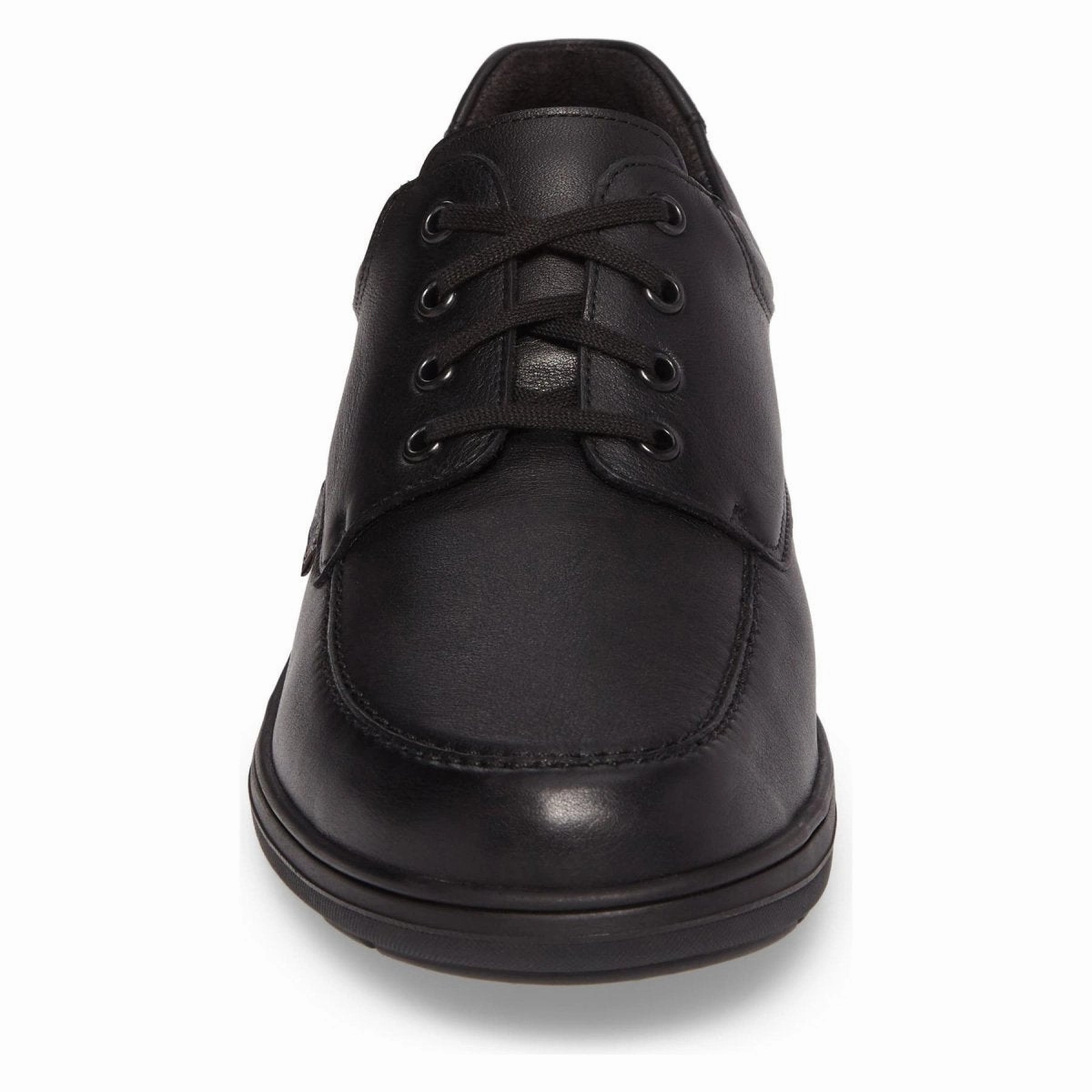 Mephisto Men's DoukHydroProtect Moc Toe Derby Black Waterproof Slim Fit Oxford Shirt