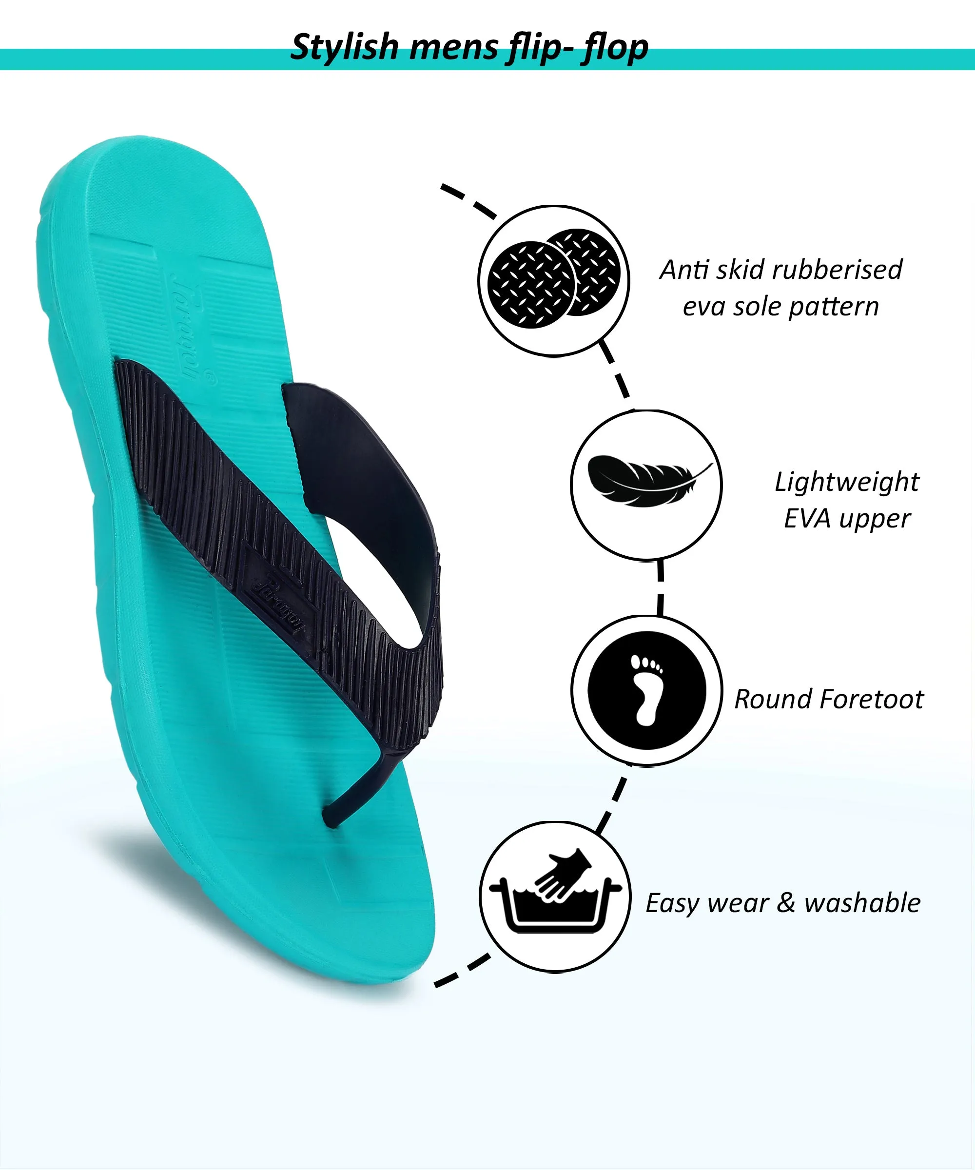 Paragon EVK3416G Men Slippers | Lightweight Flipflops for Indoor & Outdoor | Casual & Comfortable | For Everyday Use Summer Dress And Flip Flops