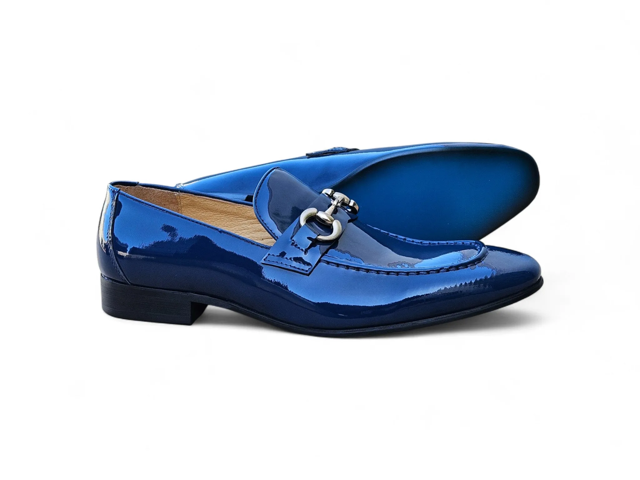 Loafers Station Patent Leather Horse Bit Loafer