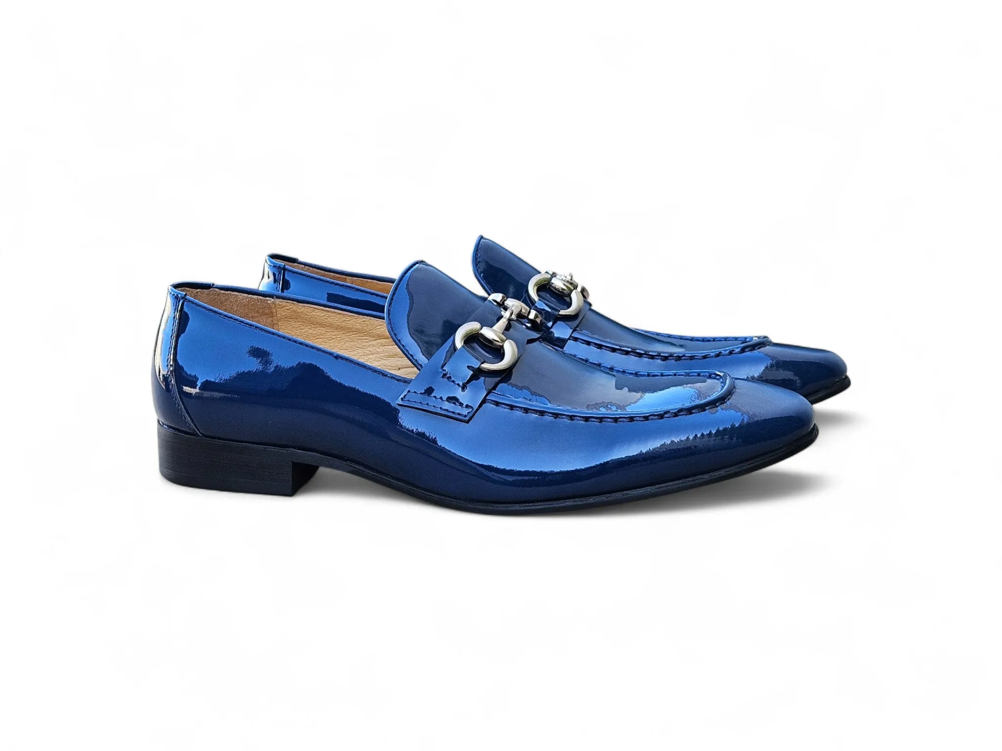 Loui Loafers Patent Leather Horse Bit Loafer