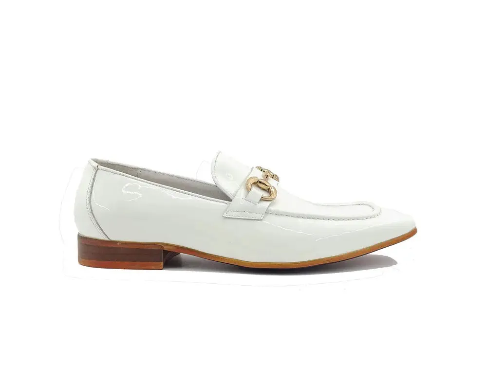 Ralph Lauren Loafers Patent Leather Horse Bit Loafer