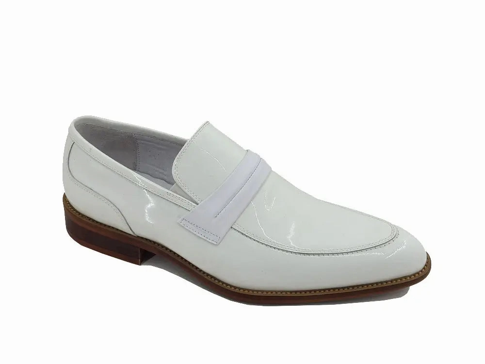Cookie Cutter Loafers Patent Leather Tuxedo Penny Loafer