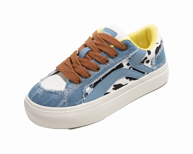TUOPIN Pie Shoes Cow Shoes, Limited Couple's Edition Low top Skateboard Shoes Unisex Evolv Skyhawk Climbing Shoe