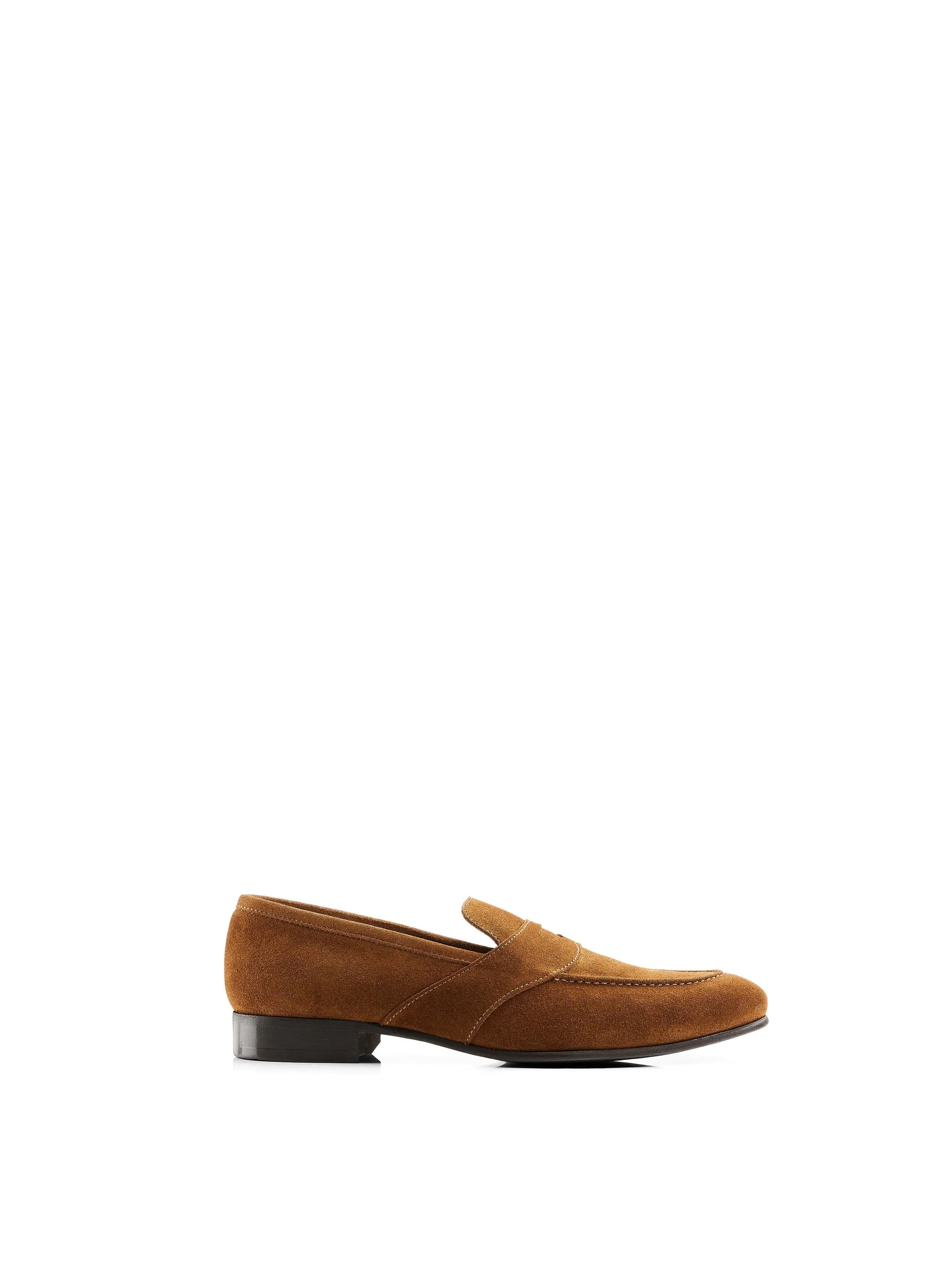 Balmoral - Cognac Suede Sweet Loafers