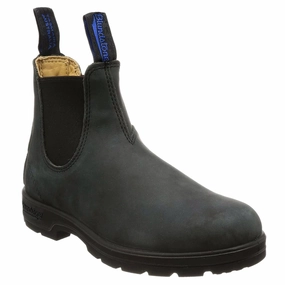 Kensington Flora Croc Chelsea Boots Blundstone 1478 Leather Unisex Chelsea Rustic Black Boots