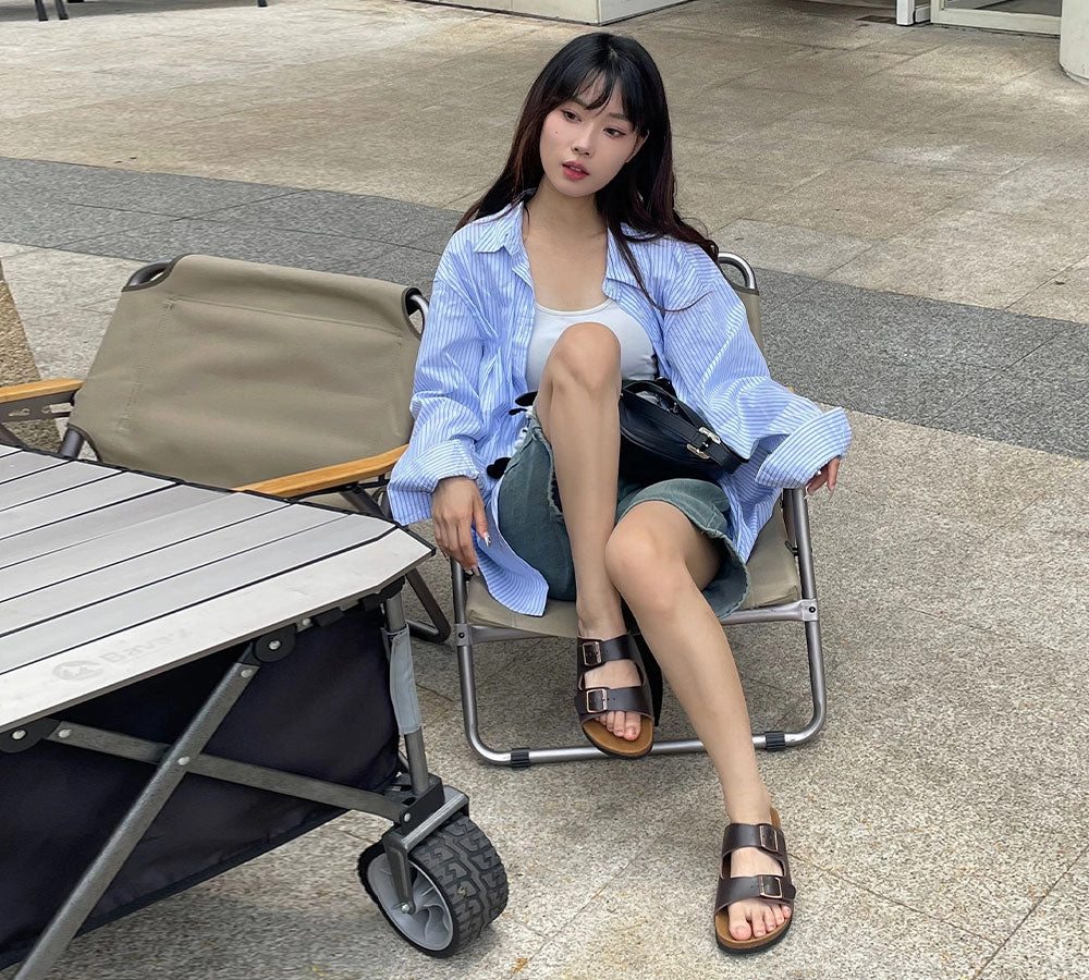 Summer Unisex Beach Sandals Slip-On Slides Mick