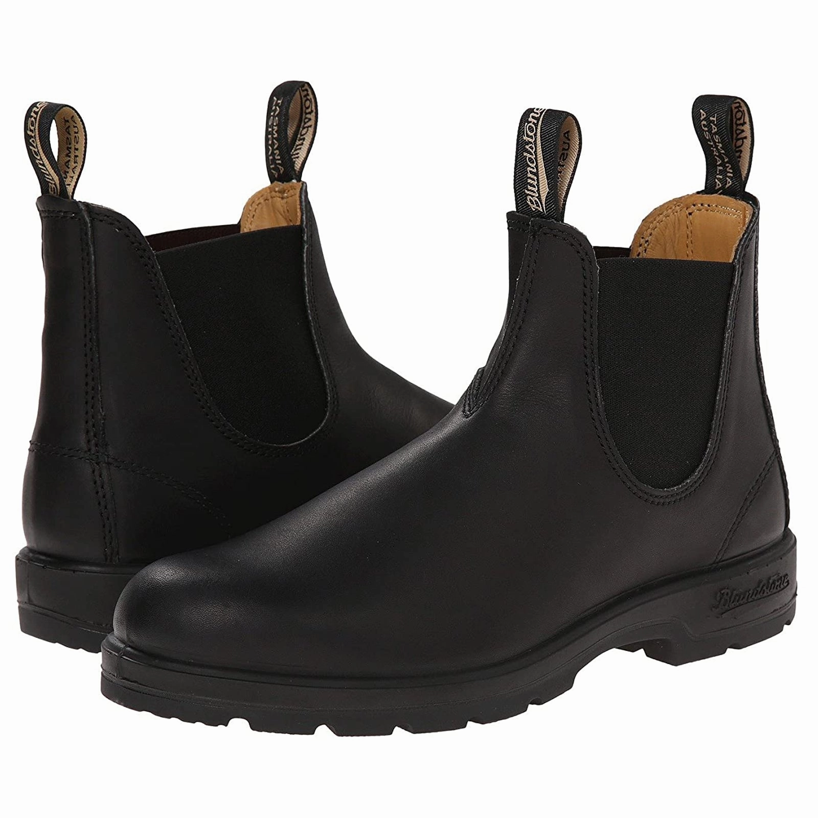 Chelsea Boots In Fashion Blundstone 558 Leather Unisex Ankle Black Boots