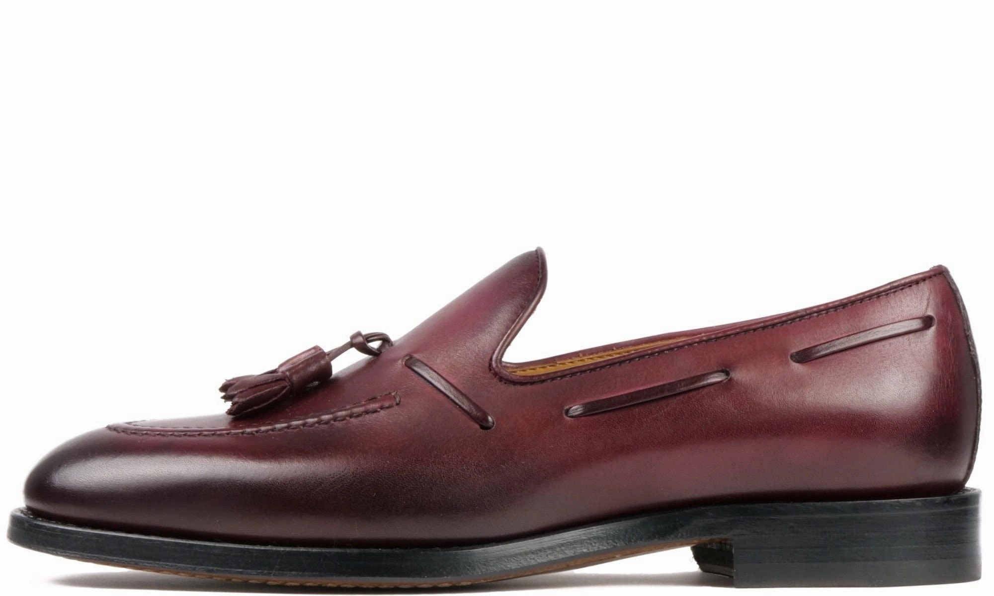 Henley Tassel Loafer Oxblood Bit Loafers