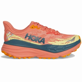 Max Cushioning Running Shoes Hoka Stinson 7 Textile Synthetic Women's Feldspar Mountain Fog Running Trainers