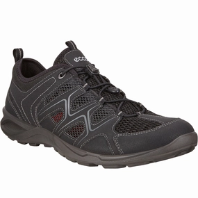 ECCO Terracruise Mens LT Low Vent Walking Shoes - Black Wirecutter Best Hiking Boots