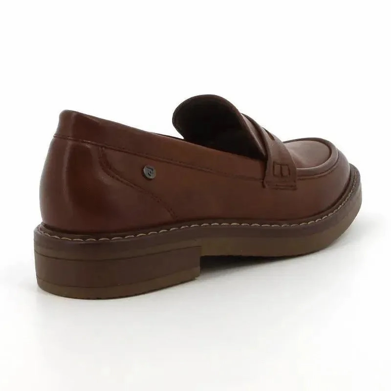 Barbour Seaton Brogue Boots Pierre Cardin Lydie 2 Moccasion With Saddle - Tan