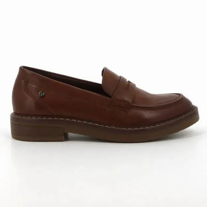 Pierre Cardin Lydie 2 Moccasion With Saddle - Tan Brogues Heren