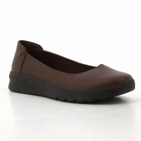 Pierre Cardin Nicolette 4 Slip On Flats - Brown Sole Brogues