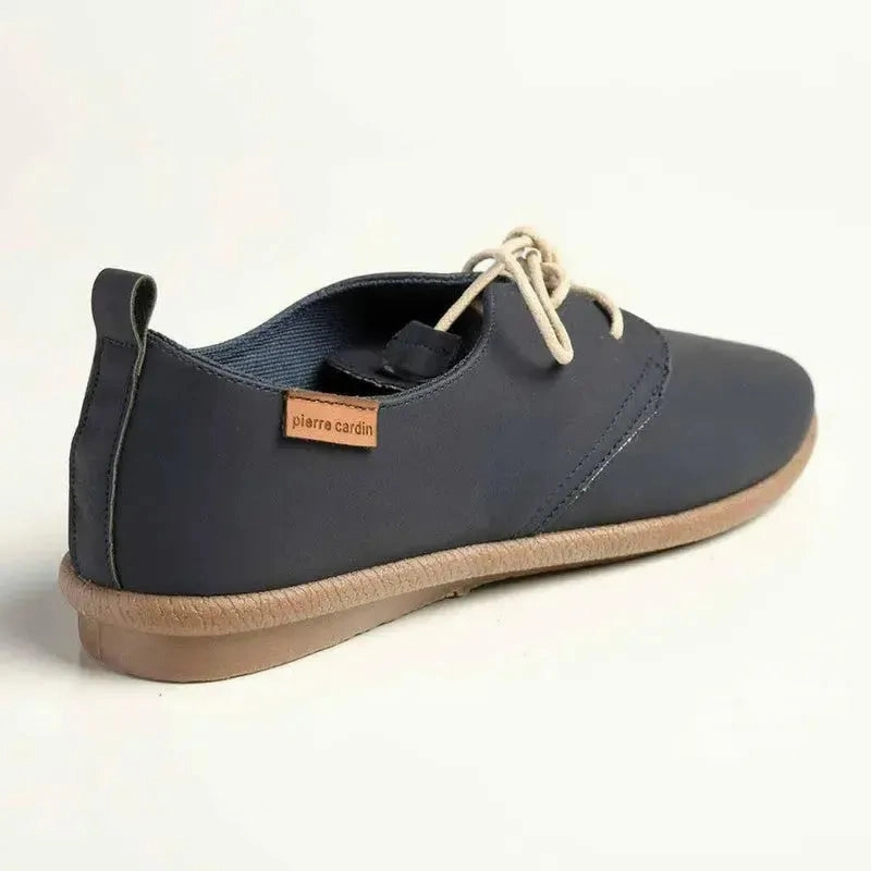 Oxford Vs Derby Vs Brogue Pierre Cardin Riviera Lace Up - Navy