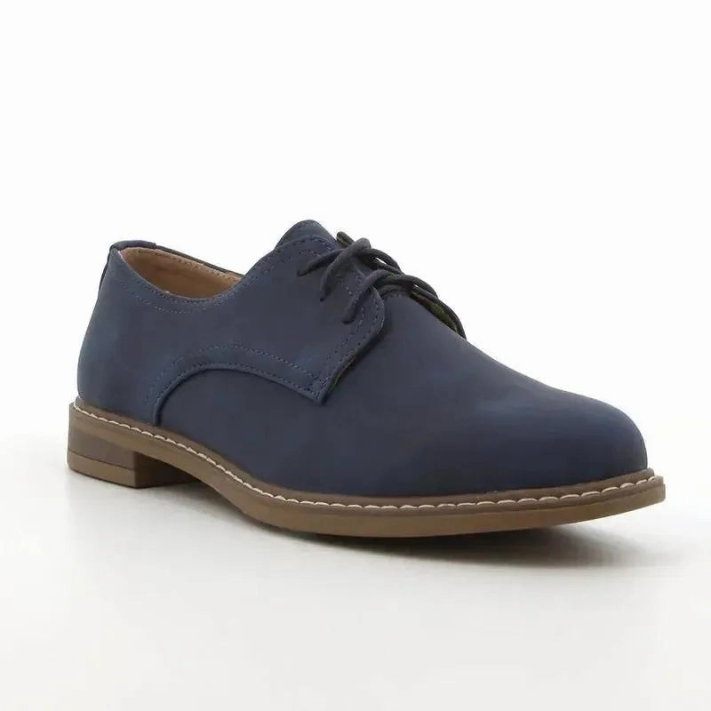 Pierre Cardin Toulouse Sneaker - Navy Brogues With Pencil Skirt