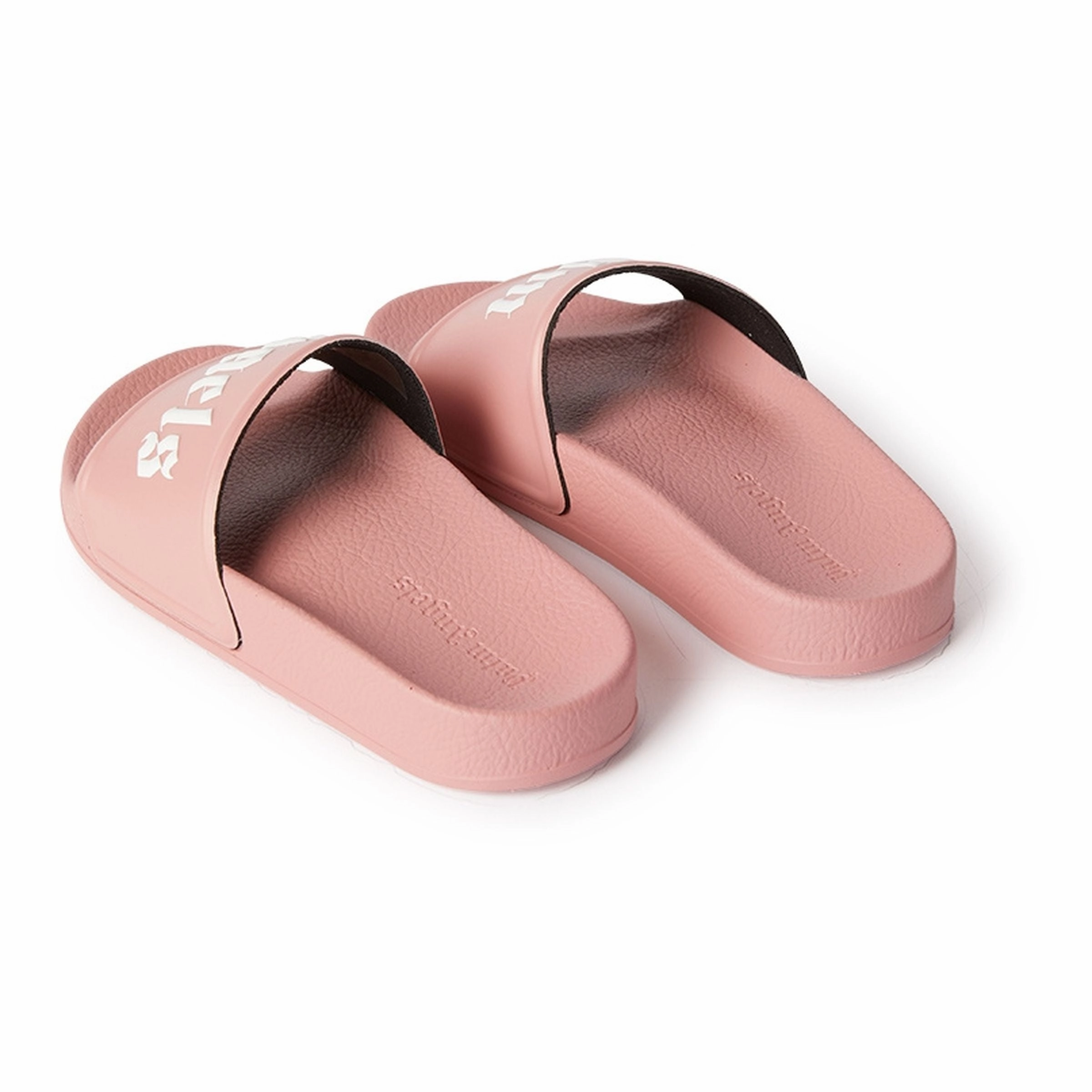 Lifting Shoes Flat Feet Pink Flat Slides
