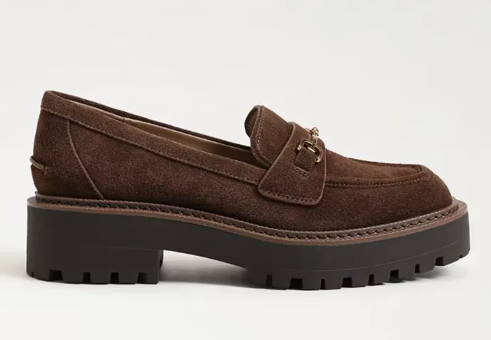 Platform Loafer Brown 90s Penny Loafers