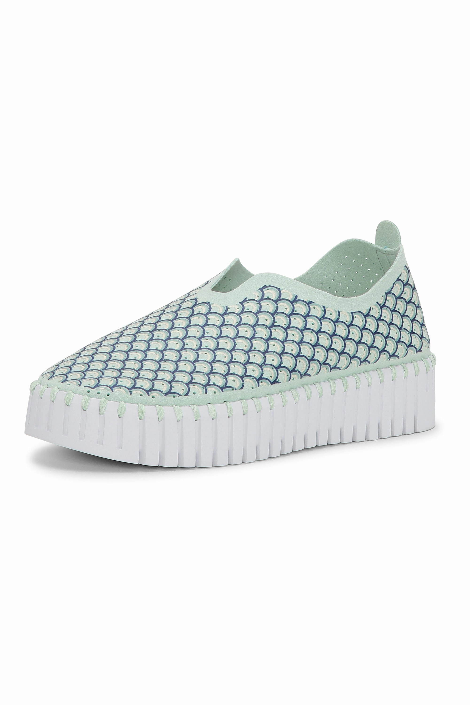 Flat Canvas Shoes Platform Tulip by Ilse Jacobsen