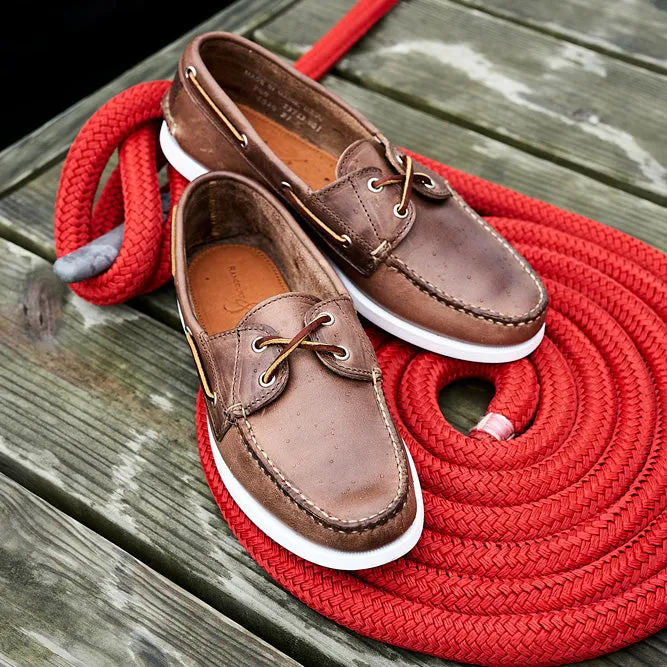 Composite Toe Casual Shoes Read Boat Shoe - Natural